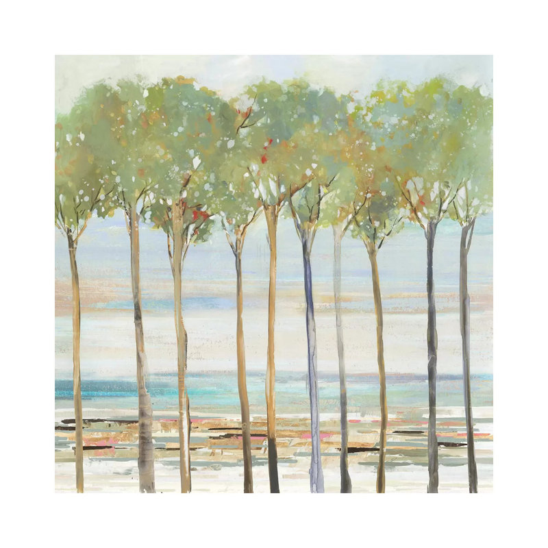 Tall Serenity by Allison Pearce - Wrapped Canvas Painting, 30.48 cm H x 30.48 cm W
