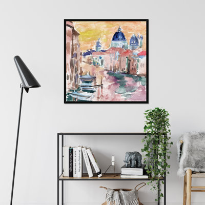 River City IV by Melissa Wang - Painting