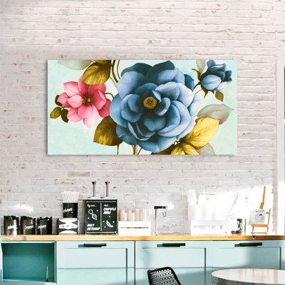 2KA5851 Azaleas III 1 Piece Wrapped Canvas Wall Art