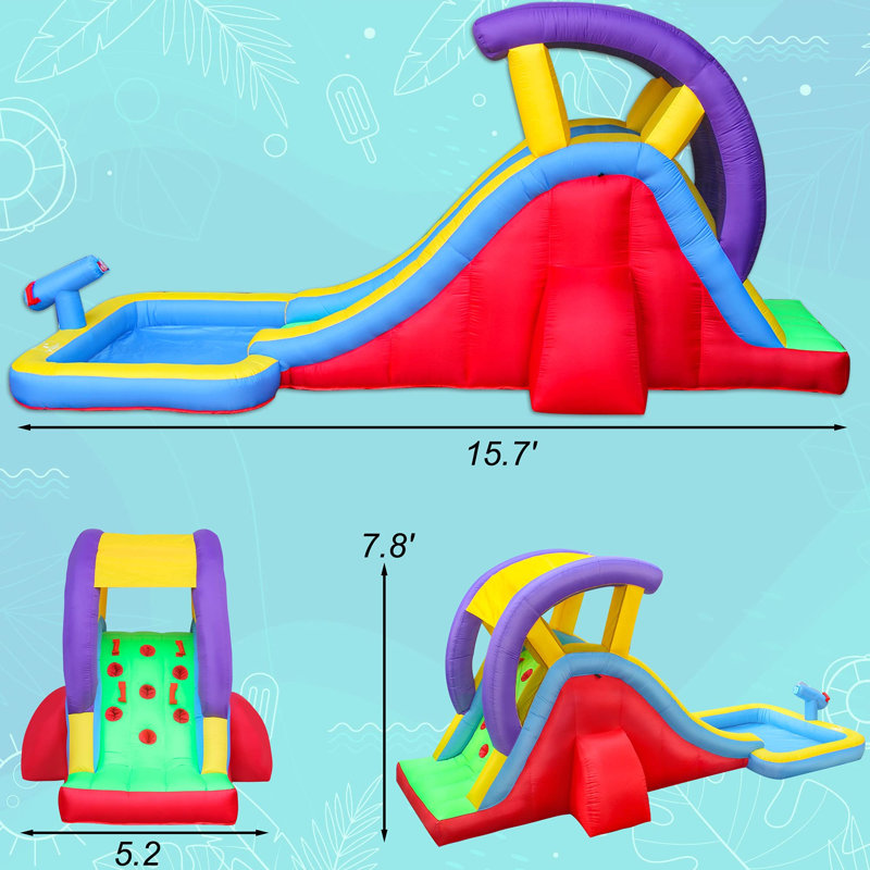 5.2' x 15.7' Inflatable Silde