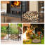 Georgianne 83cm W Metal Log Rack