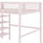 Alexandreia Metal Loft Bed with 4-Tier Shelves and Storage-1768947672-1780834314