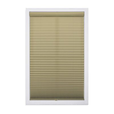 Coursey 1 inch Cordless Semi-Sheer Light Filtering Pleated Shade