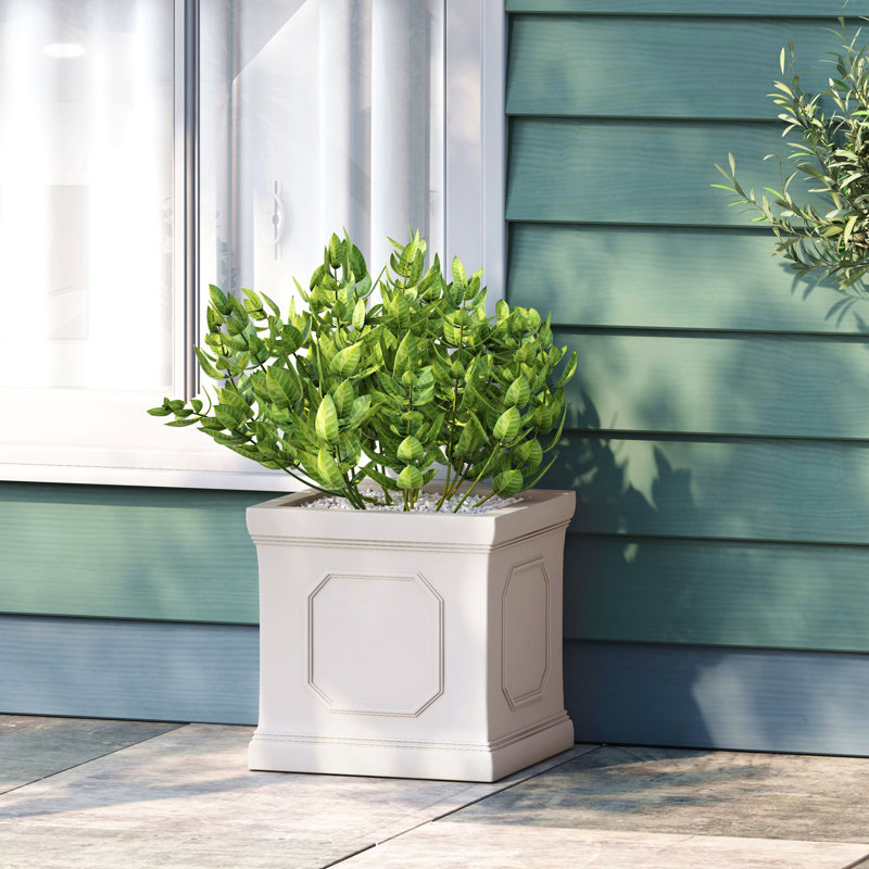 Boîte à fleurs pour patio, 11" H x 10.75" W x 10.75" D