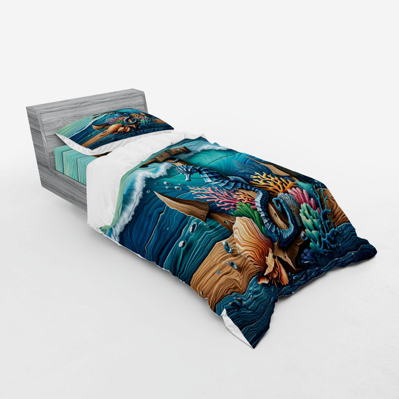 Polyester Duvet Cover, Twin Duvet Cover + 2 Additional Pieces
