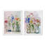 Bouquets de fleurs sauvages assortis maison de campagne - ensemble de 2 grands bouquets d'art mural-1369832882-1369832895