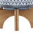 CERAMIC AZTEC PLANTER ON WOODEN STAND, GRAY-889359271