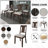 Ocossio 4 - Person Four Leg Dining Set-1190314943