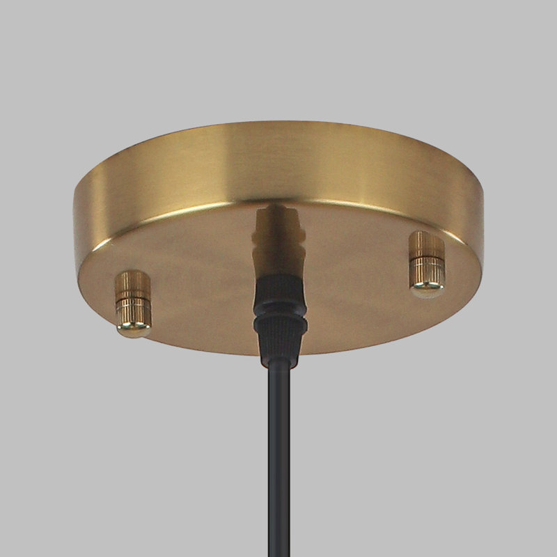 2-Light 16"  Gold Hammered Dome Industrial Pendant Light Fixtures for Kitchen Island , Gold