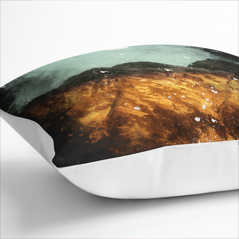 Square Cushion, White, 40cm H x 40cm W x 15cm D
