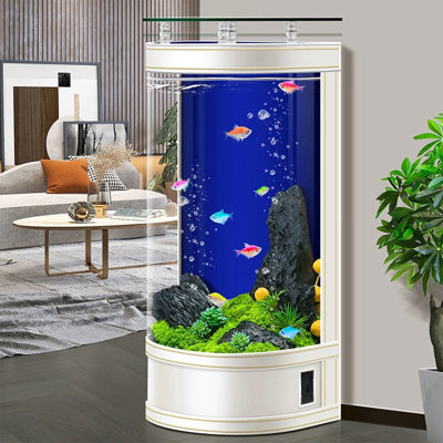 60-67 Gallon Glass Manufactured Wood Modern Eco Aquarium Tank