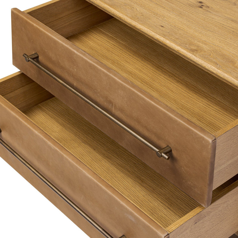 Stella 2 - Drawer Solid Wood Nightstand
