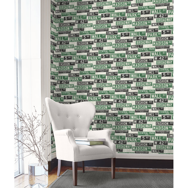 Papier peint Robbin, Vert forêt