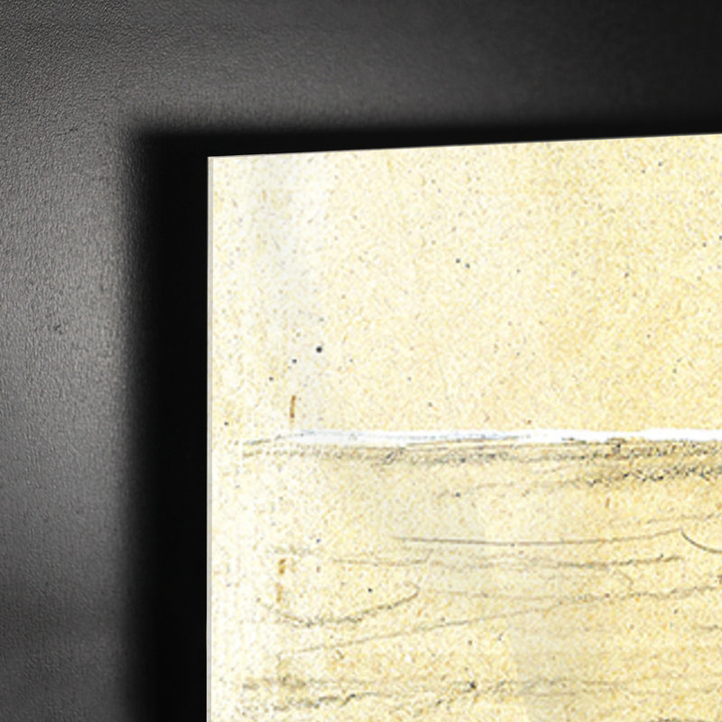 Painting - Vincent Van Gogh - Shell Fisherman - Plexi Acrylic Glass - Ready To Hang, 95cm H x 65cm W