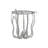 Halma Glass Top End Table-972710820-1071780675