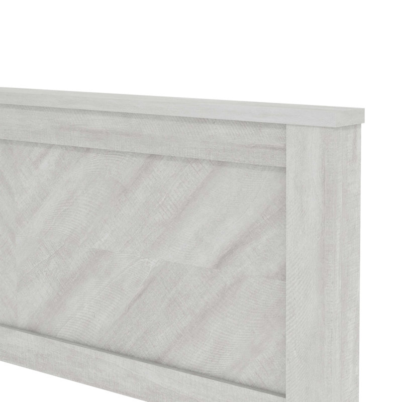 Aleshire Full Queen Headboard, Dusty Gray Oak