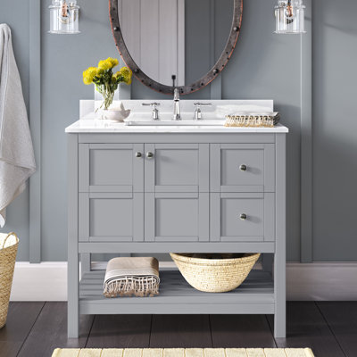 Ensemble de meuble-lavabo simple 36 po Krish
