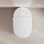 Toilette intelligente 12 po entièrement automatique avec ouverture à couvercle capteur, veilleuse et température réglable 12 po