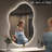 Aevar Asymmetrical Cloud LED Lighted Anti-Fog Bathroom/Vanity Mirror with Tempered Glass & ETL-1464192357