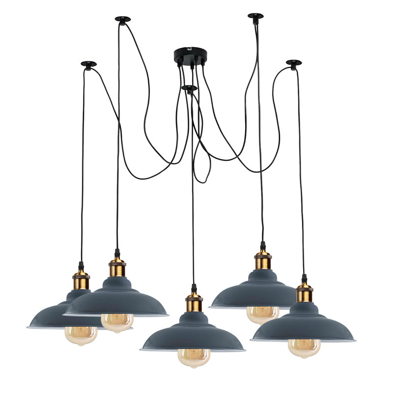 London 5 - Light Pendant, Grey