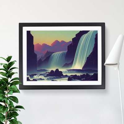 Waterfall - Framed Print