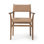 Bernadien Dining Armchair-Double Twisted Paper Cord