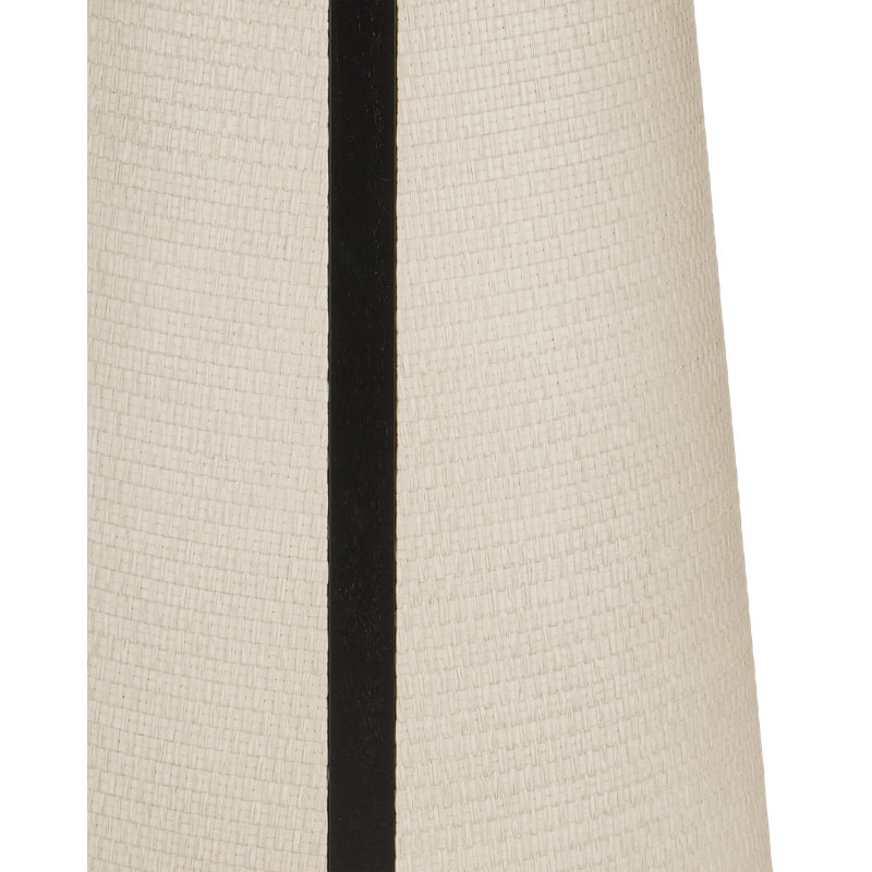 Deanna Raffia Entry Table, 30" H x 38" W x 38" D