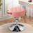 Modern Swivel Adjustable Height Accent Stool-992397484