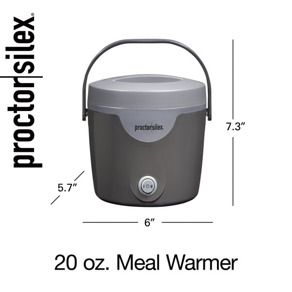 Tayama 1 Qt. White Mini Ceramic Stew Cooker With Pre-settings And Built-in  Timer