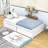 Ekamdeep Twin Size 2 Drawers Platform Bed-1785729268