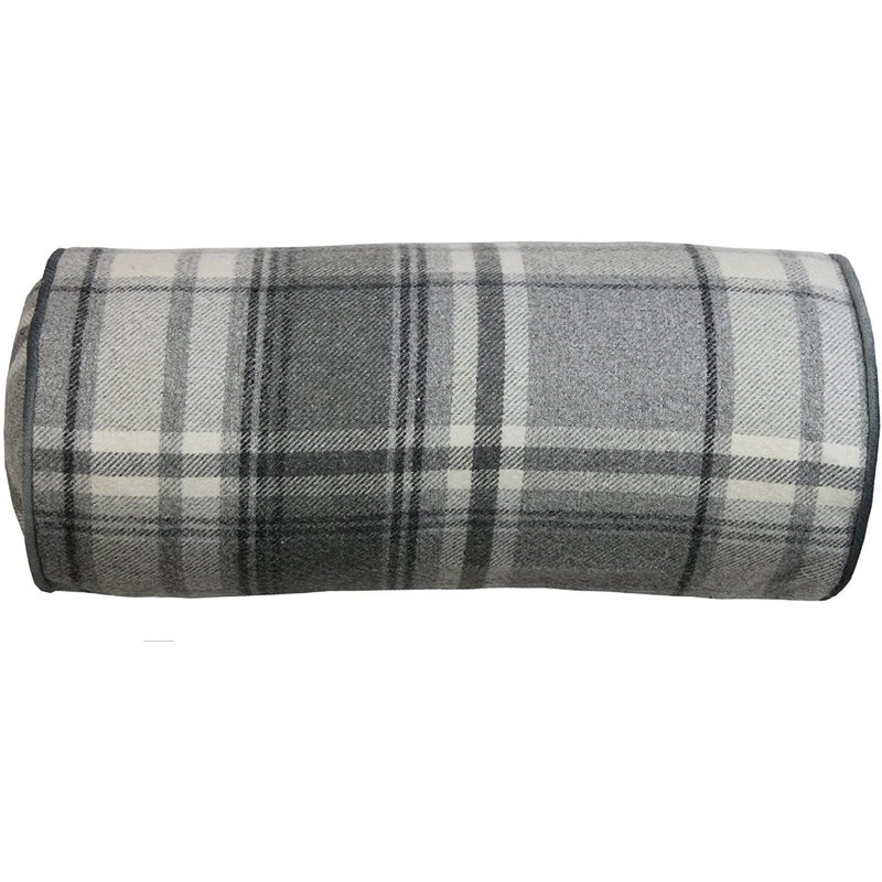 Bolster Cushion, Charcoal Grey