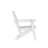 Commercial All Weather Adirondack Table And 6 Chairs With Cupholders-779902344