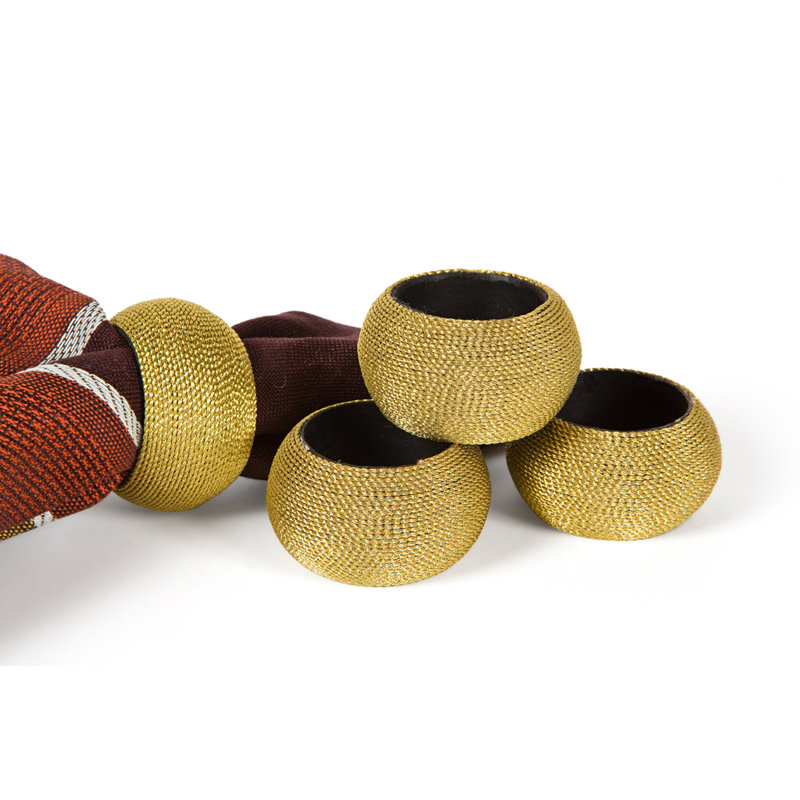 Napkin Ring, Gold