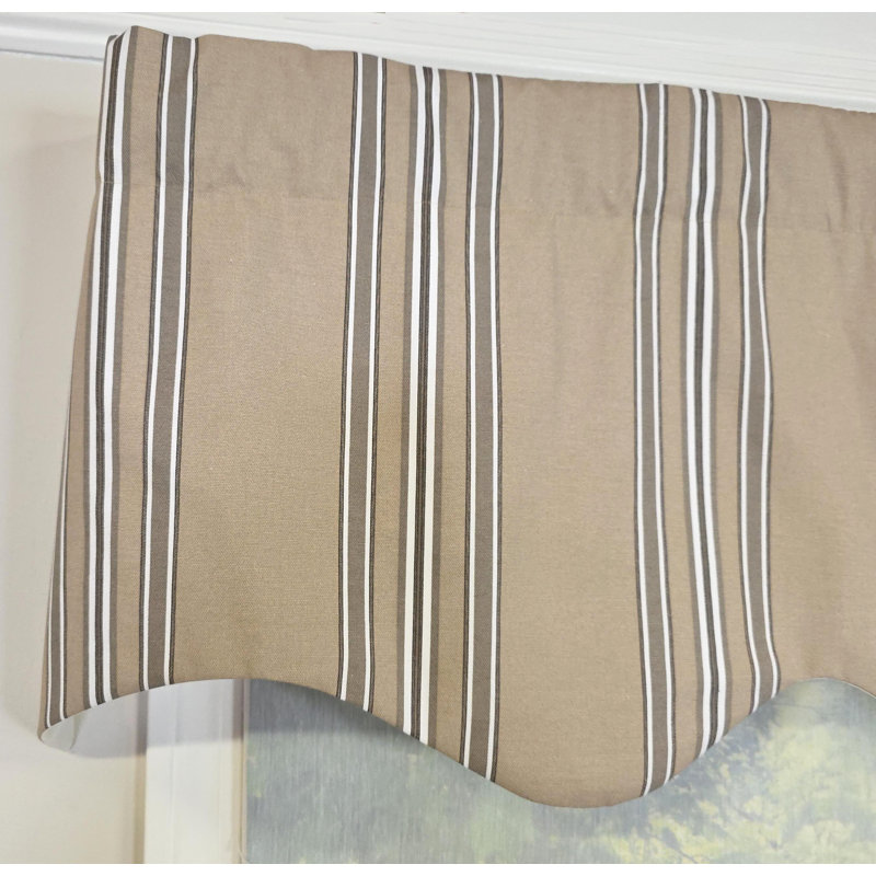 Cantonnière à rayures françaises RLF Home