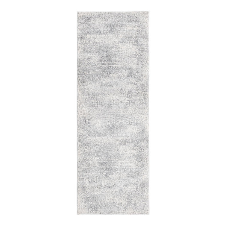 Tapis gris / blanc Kater