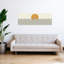 Golden Sun Waves by Vitor Costa - Wrapped Canvas Panoramic Print-1487533974