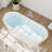 67" X 30" Freestanding Soaking Acrylic Bathtub