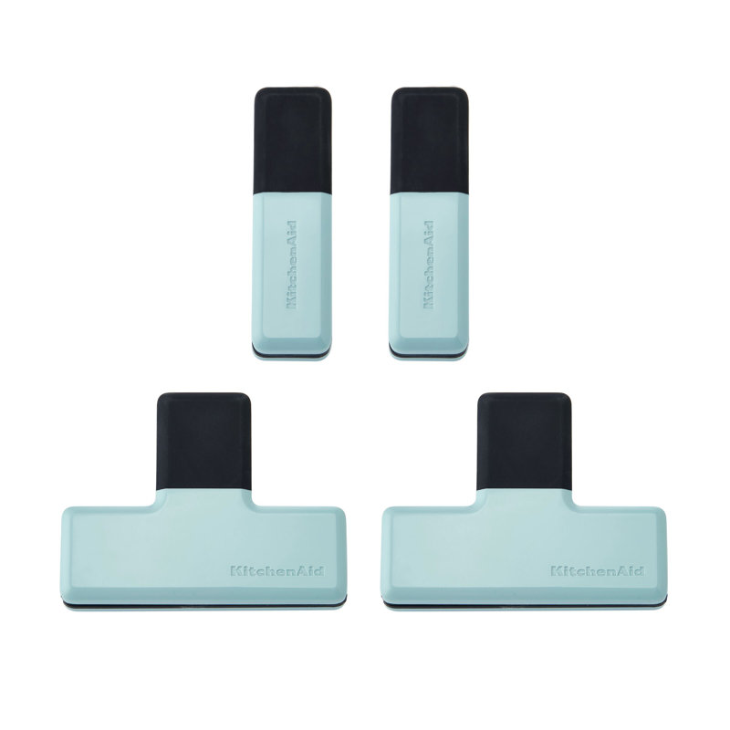 Kitchenaid Small/medium Bag Clips, Set Of 4, Blue