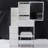 29.2" Small Space Left Bedside Cabinet Vanity Table With Cushioned Stool,Multi-Layer High Capacity Storage,Practical Fashionable Dresser-242566728