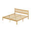 Base de lit plateforme en bois de bambou robuste de 12 po avec tête de lit et lattes en métal robustes et faciles à assembler-1101174570