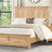 Queen Bed, Natural Oak-784911050