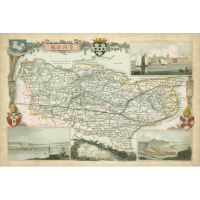 " Map Of Kent "