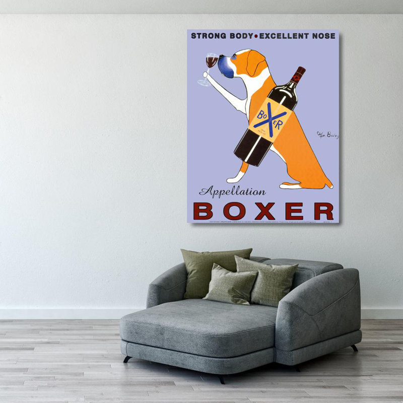Appellation Boxer, H 36 po x l 28 po