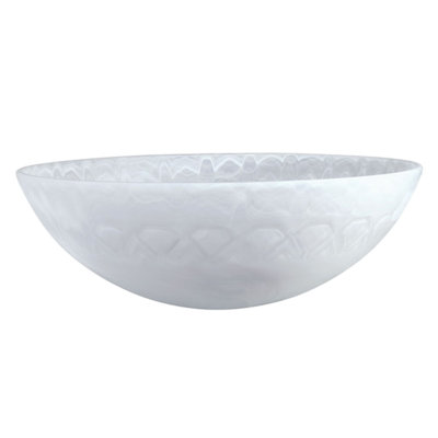Abat-jour d'intérieur en verre 15,75 "