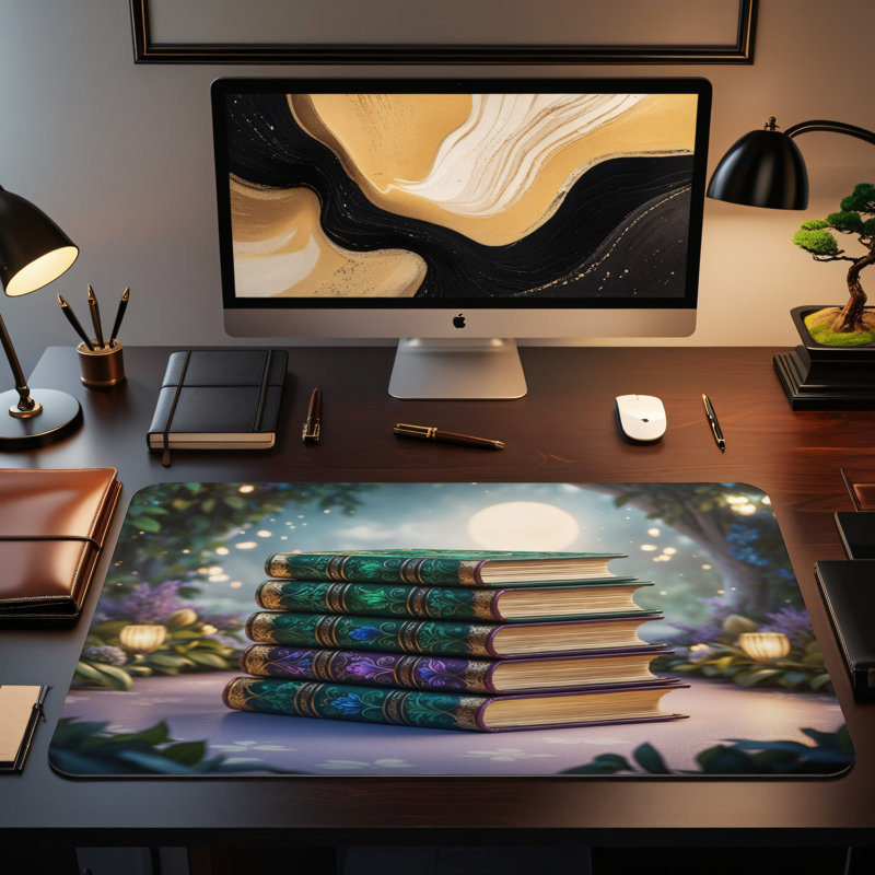 Polyester Desk Pad, 23.6x13.8