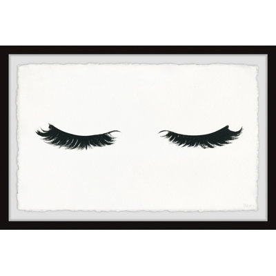 «Curly Lash», reproduction encadrée