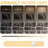 2PCS-Bathroom Vanity Lighting Fixture Strip Wall Light Modern Clear Crystal Wall Sconce Indoor All Copper Decor Wall Lamp for Bathroom Hallway Entryway Balcony-121498567-121498568