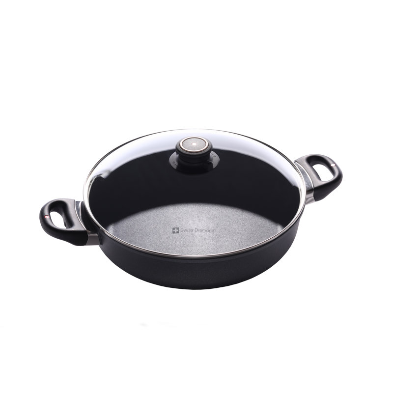 Saute Pan with Lid, 3.7 Quarts