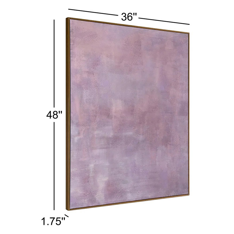 Enamor Framed Painting Lavender