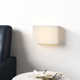 Tosha Single Light Steel Dimmable LED Flush Mounted Sconce